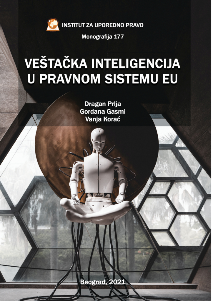 Veštačka Inteligencija U Pravnom Sistemu EU - Институт за упоредно право